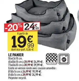 Centrakor LE PANIER 55x43x18 cm. offre