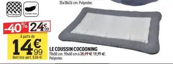 Centrakor LE COUSSIN COCOONING offre