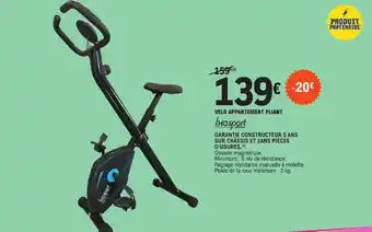 E.Leclerc VELO APPARTEMENT PLIANT offre