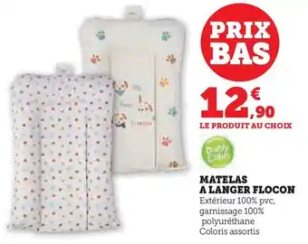 Hyper U MATELAS A LANGER FLOCON offre