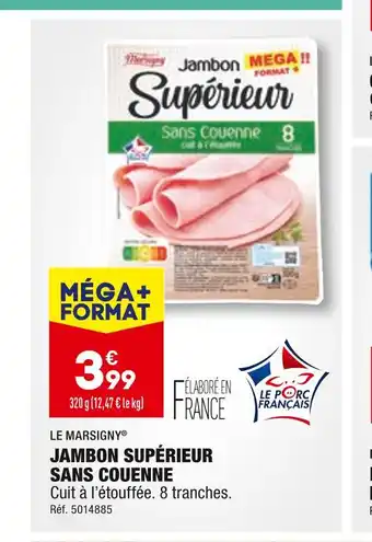 ALDI Le marsigny jambon supérieur sans couenne offre