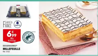ALDI Desserissimes millefeuille offre