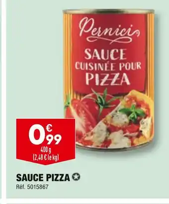 ALDI Pernici sauce pizza offre