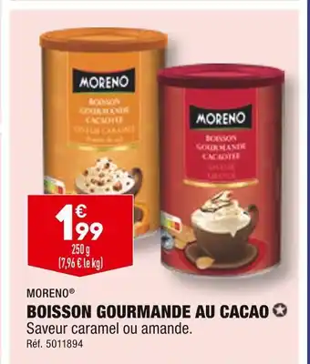 ALDI Moreno boisson gourmande au cacao offre
