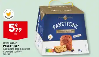 ALDI Cucina nobile panettone offre