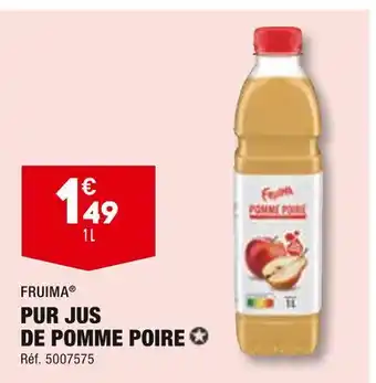 ALDI Fruima pur jus de pomme poire offre