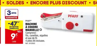 Pfaff machine à coudre manuelle