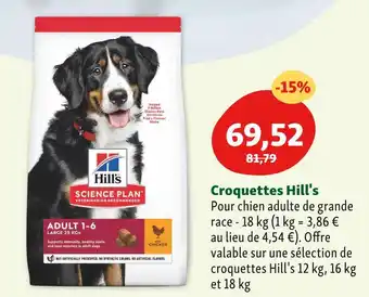 Maxi Zoo Hill's croquettes offre