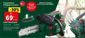 Lidl Parkside tronçonneuse d'élagage à essence offre