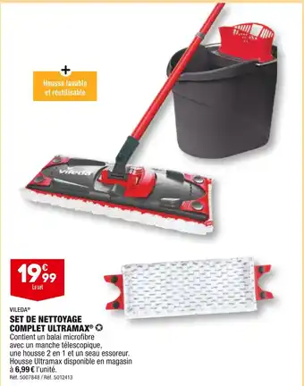 ALDI Vileda set de nettoyage complet ultramax offre