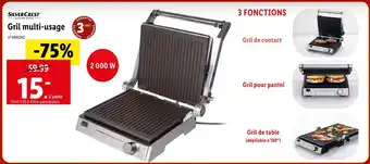 Lidl Silvercrest gril multi-usage offre