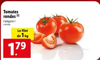 Lidl Tomates rondes offre