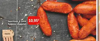 Colruyt Saucisses à cuire fumées chapelet offre