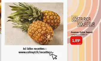 Colruyt Ananas extra sweet offre