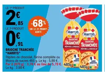 E.Leclerc Express BRIOCHE TRANCHÉE HARRYS" offre