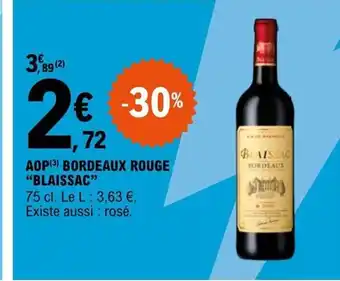 AOP BORDEAUX ROUGE BLAISSAC