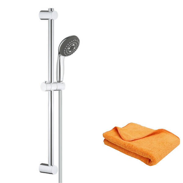 Promo Pommeau de douche grohe quickfix vitalio start 100 3 jets avec