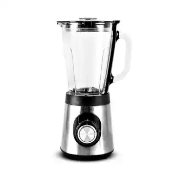 E.Leclerc Blender en verre gradué corps et lames inox b9turbo kitchencook offre