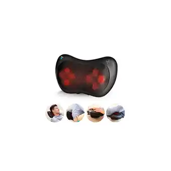 Coussin de massage shiatsu mass_pillow noir yoghi