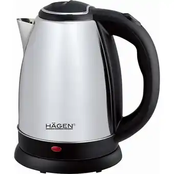 E.Leclerc Bouilloire électrique 1.8l inox sans fil silver hagen ha5525-sil offre