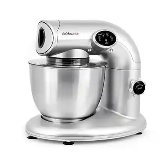 E.Leclerc Robot pétrin avec bol inox 5 l ak80 kitchencook gris offre
