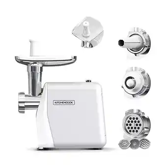 E.Leclerc Hachoir à viande avec lames en inox mg1300 kitchencook offre