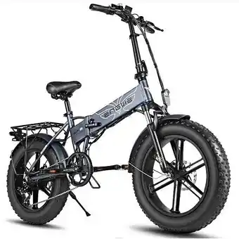 E.Leclerc Vélo électrique engwe ep-2 pro 750w - 60km autonomie - freins à disque - gris offre