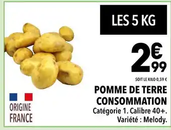 Supeco Pomme de terre consommation offre