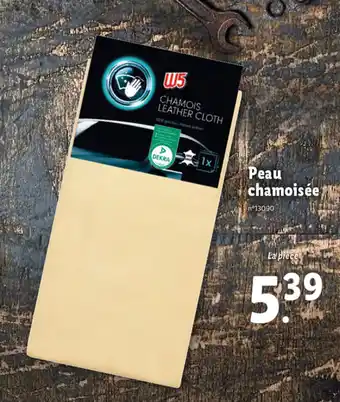 Lidl Peau Chamoisée offre