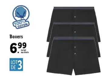 Lidl Boxers offre