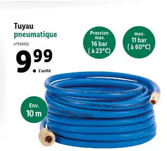 Lidl Tuyau offre