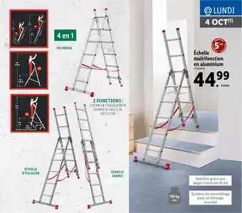 Ăchelle Multifonction En Aluminium