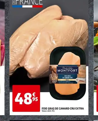 Auchan FOIE GRAS DE CANARD CRU EXTRA offre