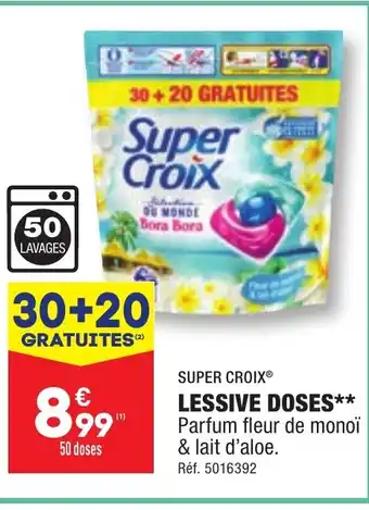 ALDI LESSIVE DOSES offre