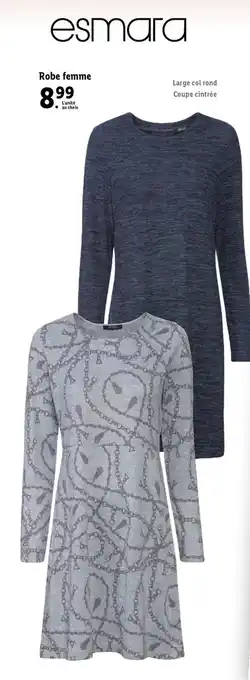 Lidl Robe Femme offre