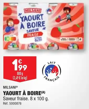ALDI YAOURT À BOIRE offre