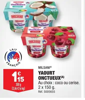 ALDI YAOURT ONCTUEUX(A) offre