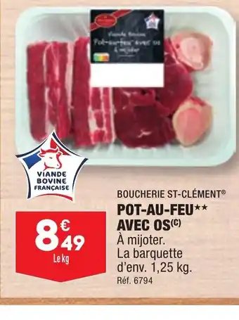 ALDI POT-AU-FEU AVEC OS offre
