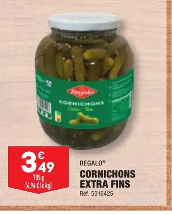 ALDI CORNICHONS EXTRA FINS offre