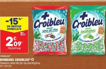 ALDI BONBONS CROIBLEU offre
