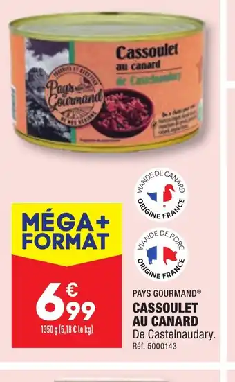 ALDI CASSOULET AU CANARD offre