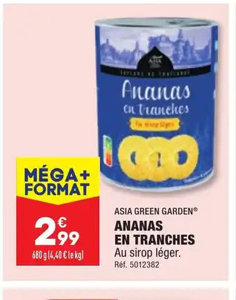 ALDI ANANAS EN TRANCHES offre