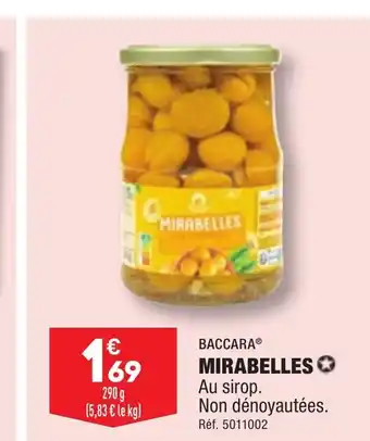 ALDI MIRABELLES offre