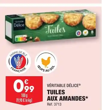 TUILES AUX AMANDES
