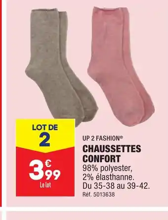 ALDI CHAUSSETTES CONFORT offre