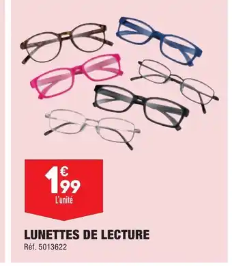 ALDI LUNETTES DE LECTURE offre