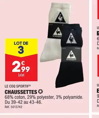 ALDI CHAUSSETTES offre