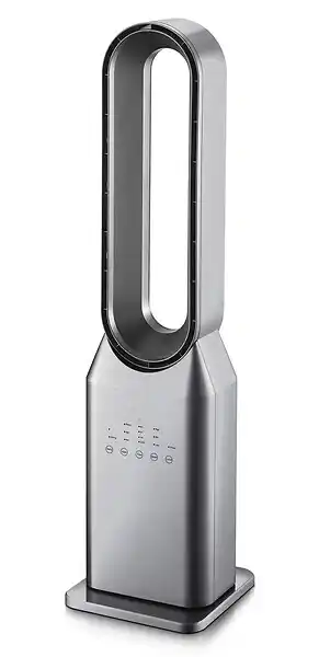 Ventilateur sans pale gris sur pied