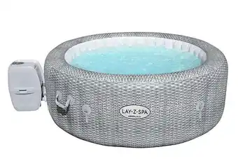 Bricomarché Spa gonflable lay-z honolulu - 4-6 places - rond - d196xh71cm offre