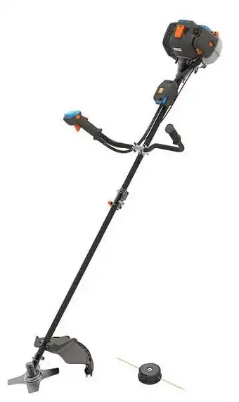 Bricomarché Débrousailleuse thermique 31cc démarrage électrique 850w lame 23cm offre